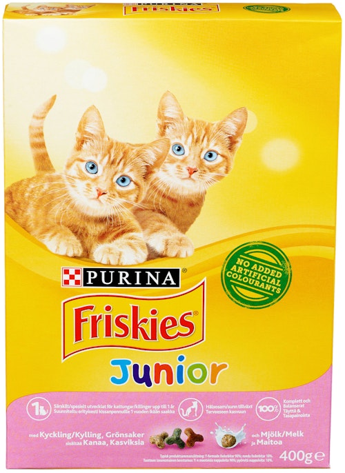 Bilde: © Nestlé / Kolonial.no Nestlé Junior Katt Friskies, 400 g