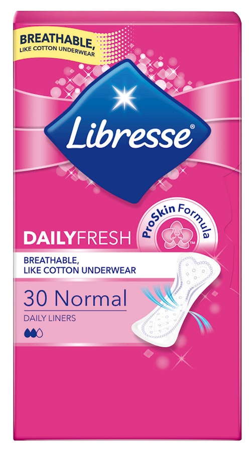 Bilde: © Libresse / Kolonial.no Libresse Truseinnlegg Normal 32stk, 32 stk