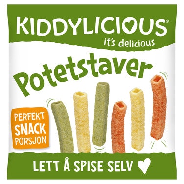 Bilde: © Kiddylicious / Oda Kiddylicious Potetstaver Fra 9 mnd