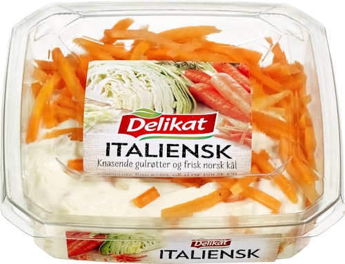 Bilde: © Delikat / Kolonial.no Delikat Italiensk Salat 200 g