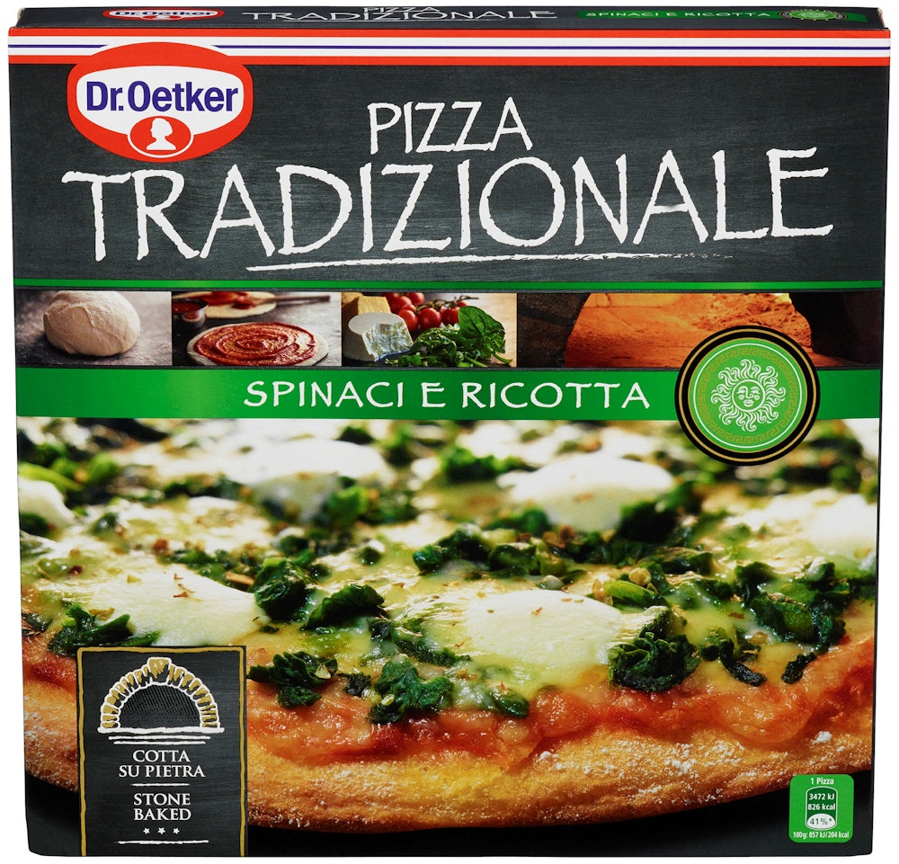 Dr. Oetker Pizza Tradizionale Spinaci e Ricotta