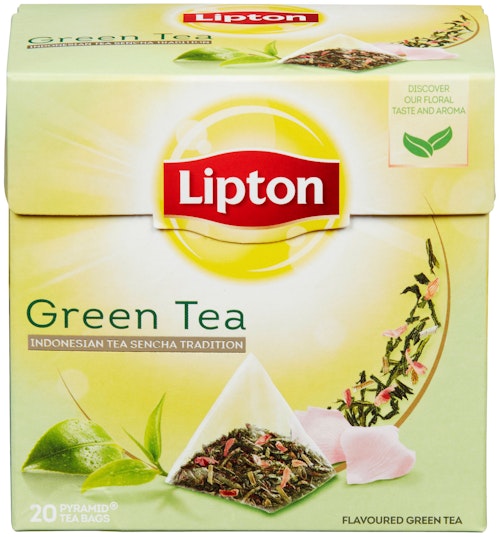 Bilde: © Lipton / Kolonial.no Lipton Green Tea Pyramide 20 poser, 20 stk