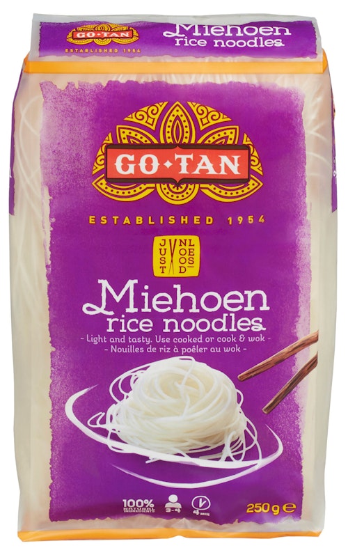 Bilde: © Go Tan / Kolonial.no Go Tan Go-Tan Risnudler Miehoen 250 g