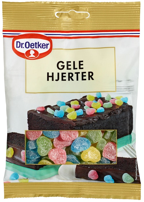 Bilde: © Dr. Oetker / Oda Dr. Oetker Geléhjerter