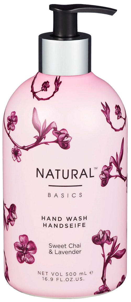 Bilde: © Natural Basics / Oda Natural Basics Moisturising Hand Wash, Sweet Chai & Lavender 500 ml