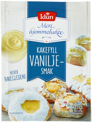 Bilde: © Idun / Kolonial.no Idun Kakefyll Vanilje 37 g