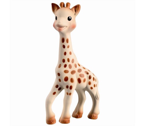 Bilde: © Lykkeland / Oda Lykkeland Sophia la Girafe Gaveeske hvit