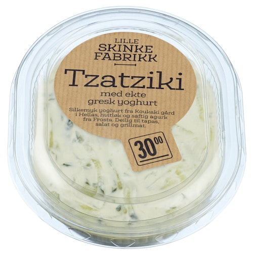 Bilde: © Lille Skinkefabrikk / Kolonial.no Lille Skinkefabrikk Fersk Tzatziki 180 g