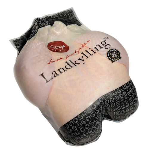 Bilde: © Stanges Gårdsprodukter / Kolonial.no Stanges Gårdsprodukter Hel Landkylling Frossen, ca. 1,8 kg