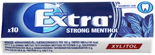 Bilde: © Extra / Oda Extra Extra Strong Menthol