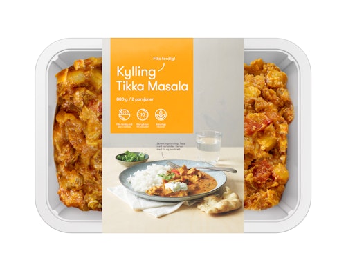 Bilde: © Oda / Oda Oda Tikka Masala Fiks ferdig, 2 porsjoner