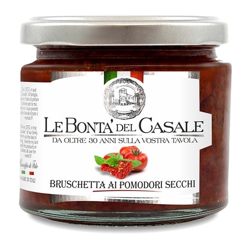 Le Bonta' del Casale Bruschetta Soltørkede Tomat