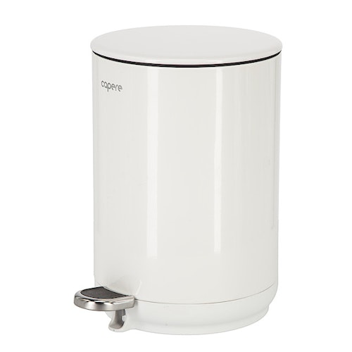 Pedalbøtte softclose 5L hvit