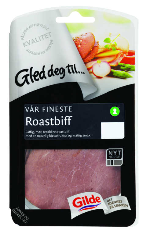 Bilde: © Gilde / Kolonial.no Gilde Roastbiff 100 g