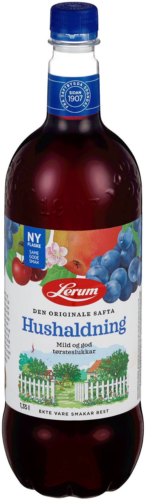 Bilde: © Lerum / Kolonial.no Lerum Husholdningssaft 1,35 l