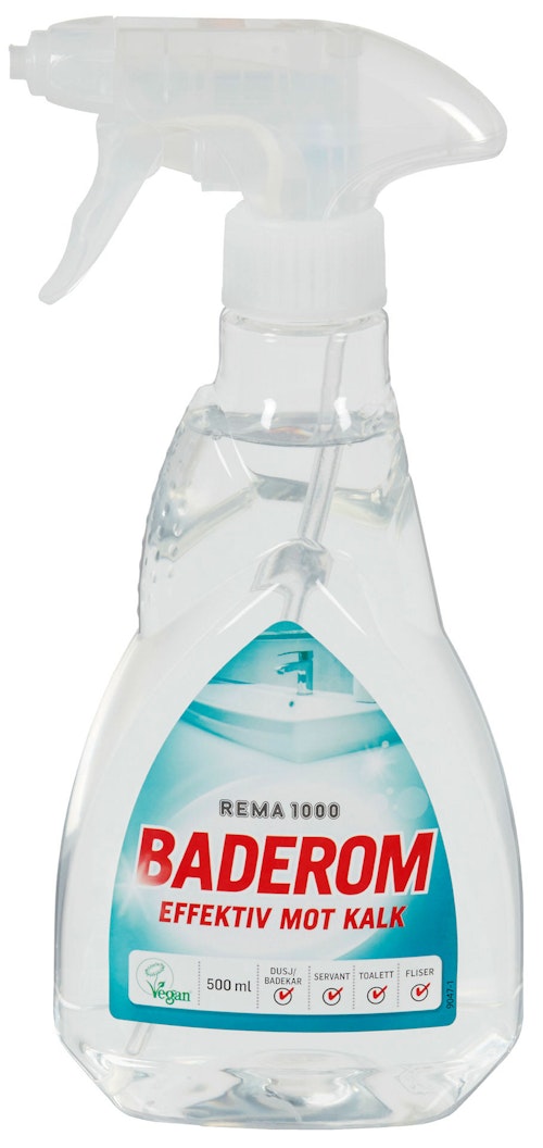 Bilde: © REMA 1000 / Kolonial.no REMA 1000 Baderomsspray 500 ml