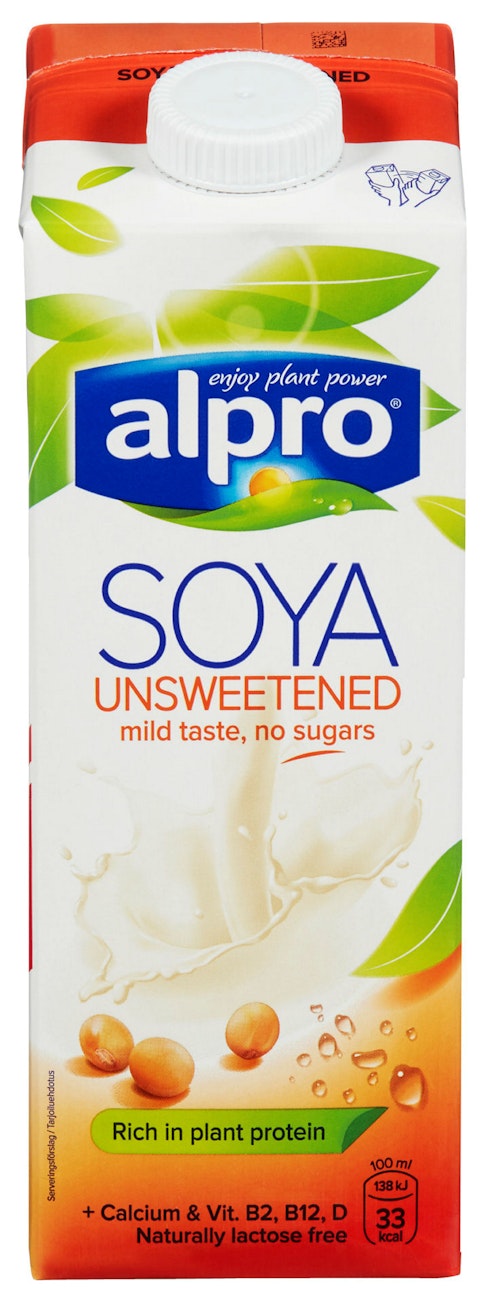 Bilde: © Alpro / Kolonial.no Alpro Soyadrikk Usøtet 1 l