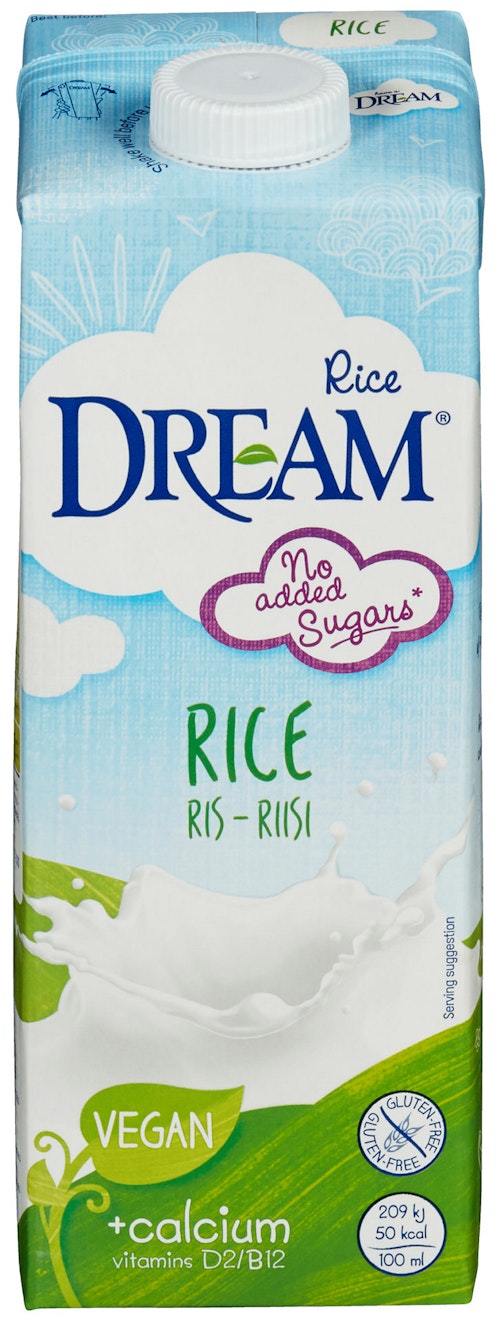 Bilde: © Dream / Kolonial.no Dream Risdrikk Med Kalsium, 1 l