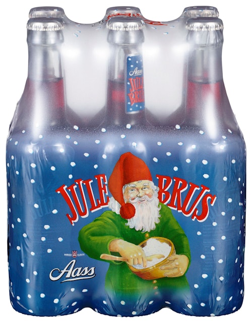 Bilde: © Aass Bryggeri / Oda Aass Bryggeri Aass Julebrus 6 x 0,33l, 1,98 l