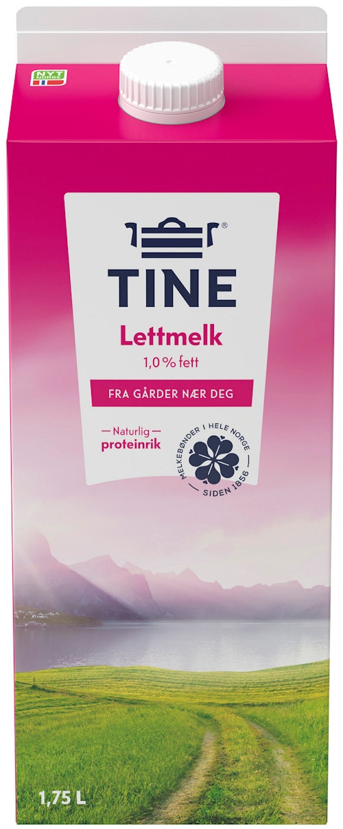 Bilde: © Tine / Kolonial.no Tine TineMelk Lett 1,75 l