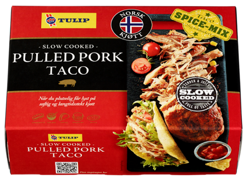 Bilde: © Tulip / Oda Tulip Pulled Pork Taco 525 g