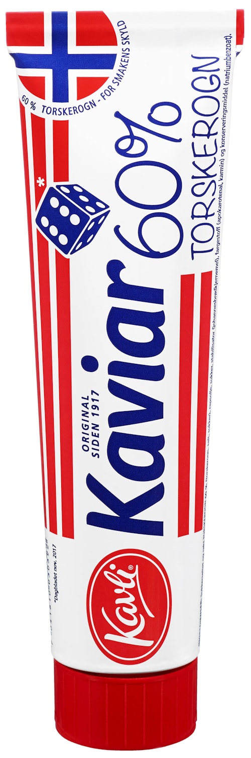 Bilde: © Kavli / Kolonial.no Kavli Kaviar 60% 190 g