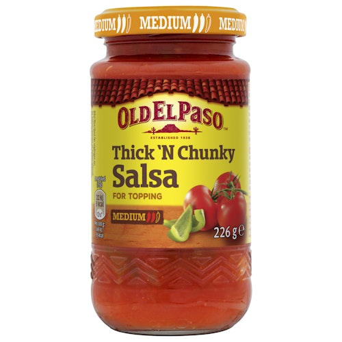Bilde: © Old El Paso / Kolonial.no Old El Paso Taco Salsa Medium, 226 g