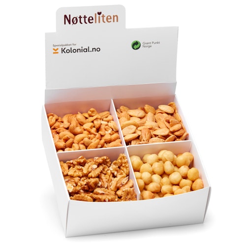 Bilde: © Nøtteliten / Kolonial.no Nøtteliten Premium Nøttemiks 1 kg