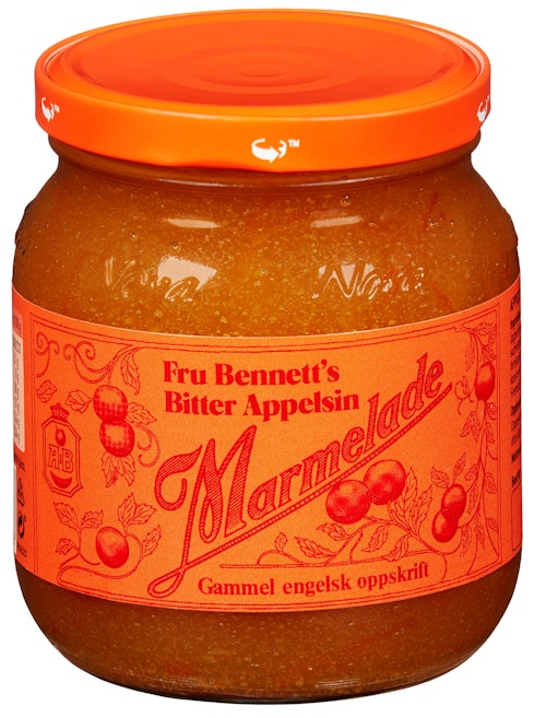 Fru Bennett Appelsinmarmelade 430 g