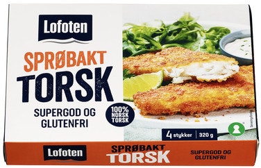 Bilde: © Lofoten / Oda Lofoten Sprøbakt Torsk