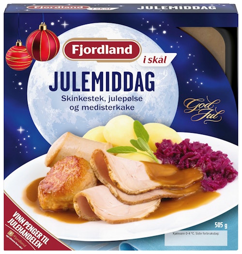 Bilde: © Fjordland / Kolonial.no Fjordland Julemiddag i skål 505 g