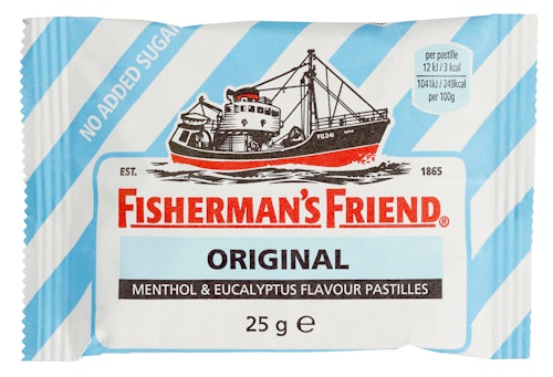 Bilde: © Lofthouse's / Oda Lofthouse's Fisherman's Friend Original, 20 g