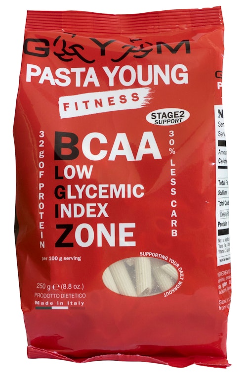 Bilde: © Young Fitness / Kolonial.no Young Fitness Pasta BCAA 250 g
