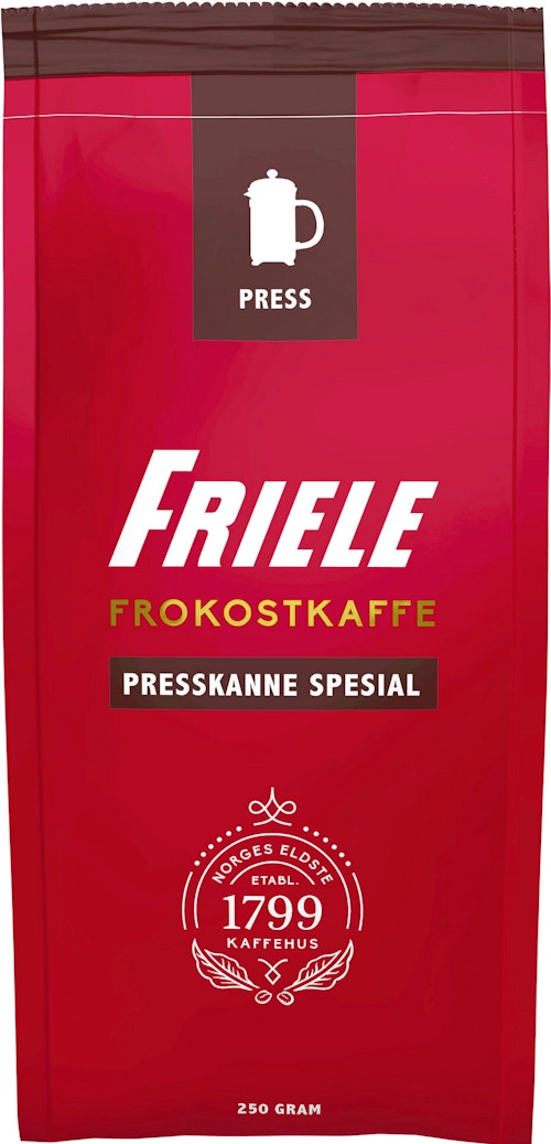 Bilde: © Friele / Oda Friele Frokostkaffe Presskanne, 250 g