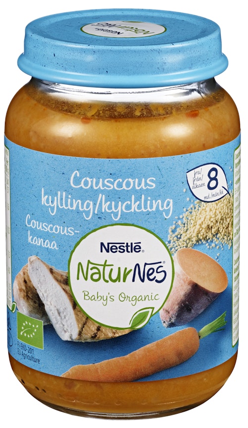 Bilde: © Nestlé / Oda Nestlé Couscous med Kylling Fra 8 mnd