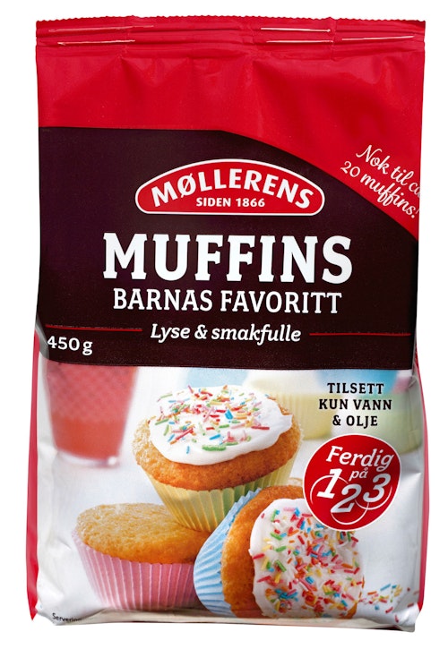 Bilde: © Møllerens / Oda Møllerens Muffins