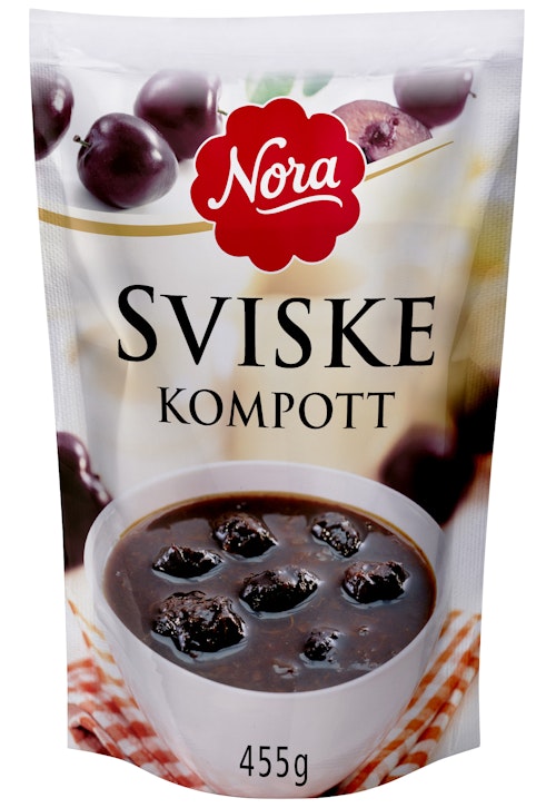 Bilde: © Nora / Oda Nora Nora Sviskekompott 455 g