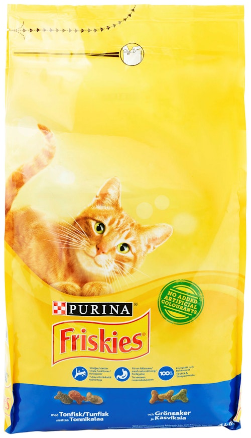 Bilde: © Nestlé / Oda Nestlé Tunfisk og grønnsaker Friskies, 4 kg