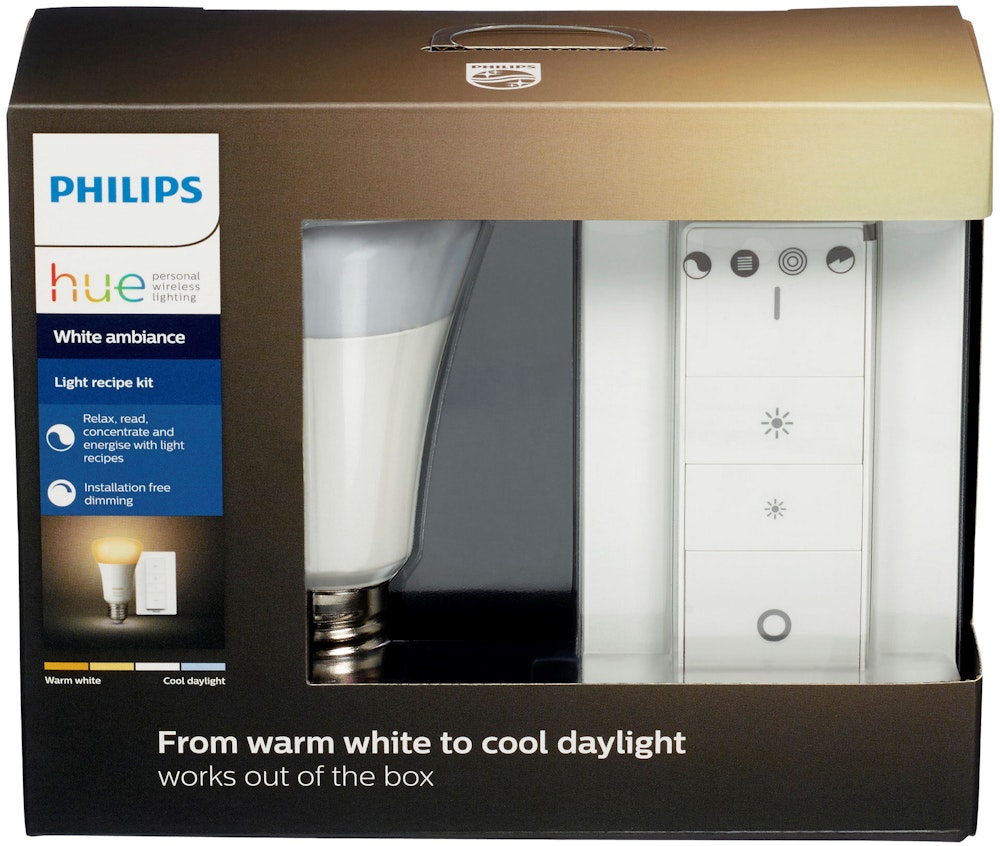 Philips Hue White E27 9w, Ambiance Light Recipe Kit