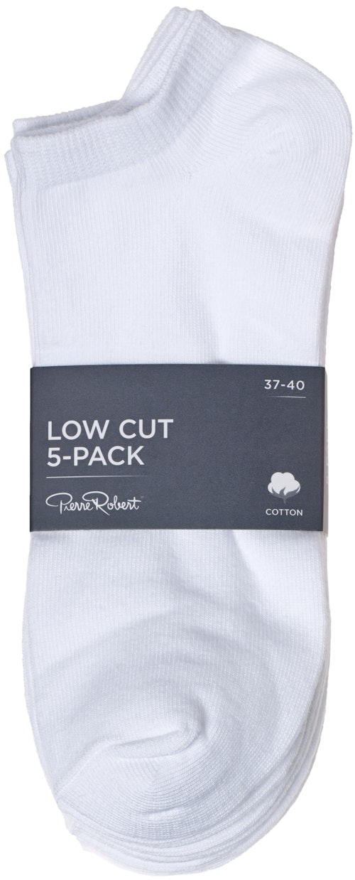 Bilde: © Pierre Robert / Kolonial.no Pierre Robert Sokker Low Cut White, str. 37-40, 5 par