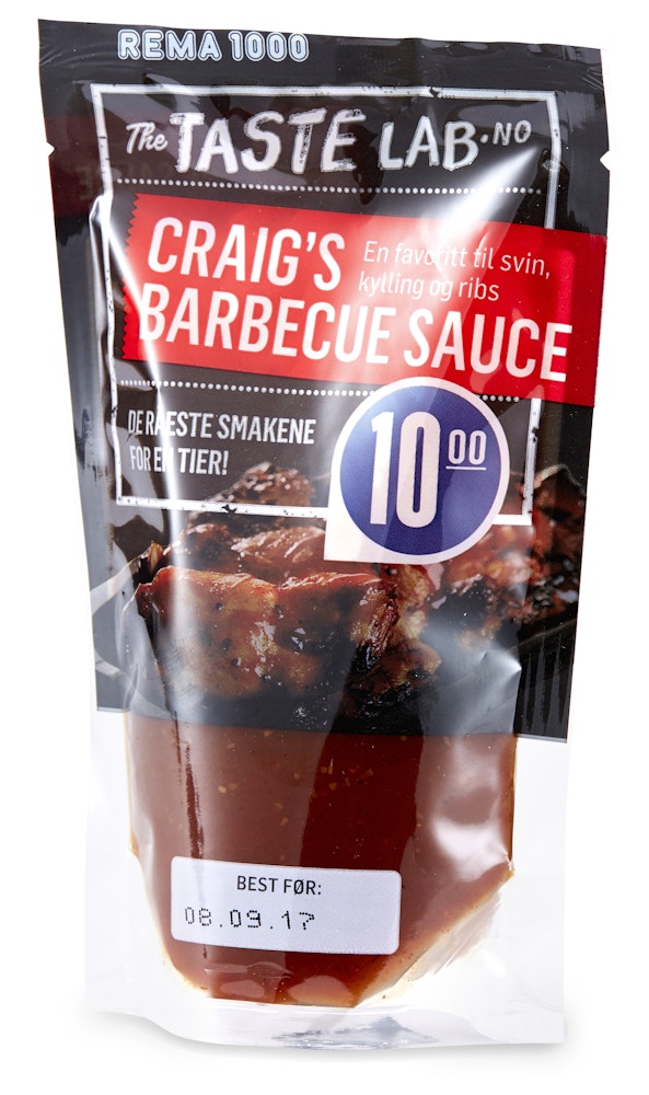 REMA 1000 Craig's BBQ Sauce