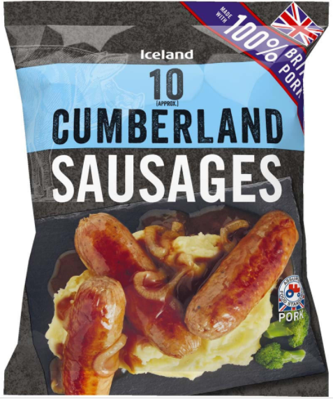 Bilde: © The Butcher's Market / Oda The Butcher's Market Cumberland Sausages 10 stk