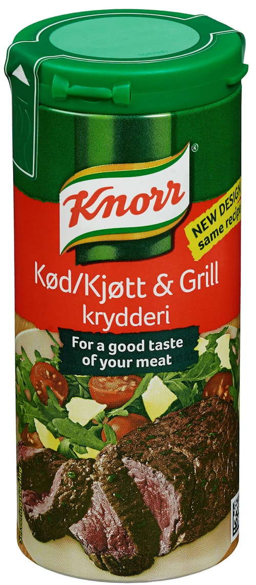 Bilde: © Knorr / Kolonial.no Knorr Kjøtt & Grill Krydder 88 g