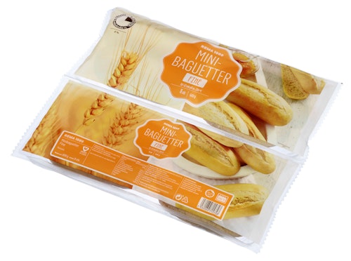 Bilde: © REMA 1000 / Kolonial.no REMA 1000 Minibaguetter Fine 8x75g, 600 g