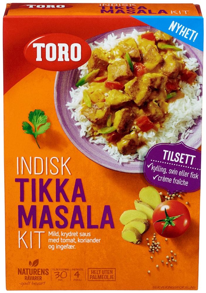 Toro Indisk Tikka Masala Kit