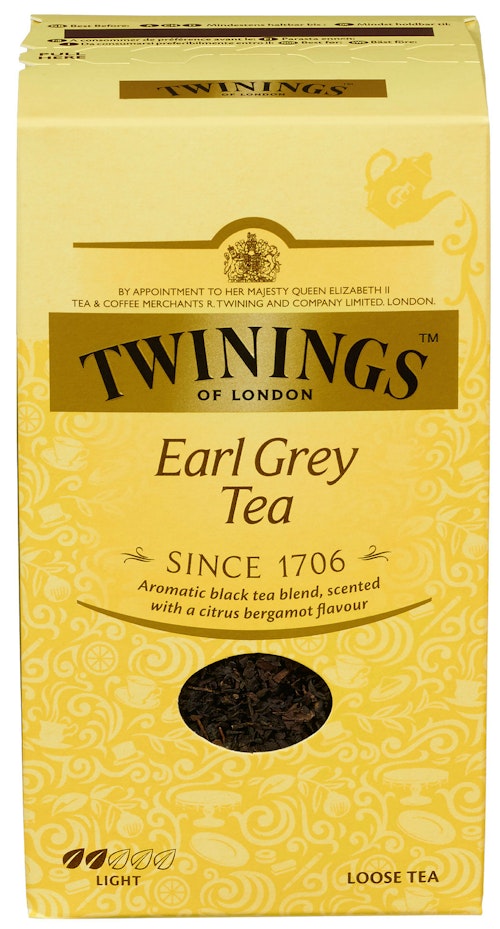 Bilde: © Twinings / Kolonial.no Twinings Earl Grey Løsvekt, 200 g