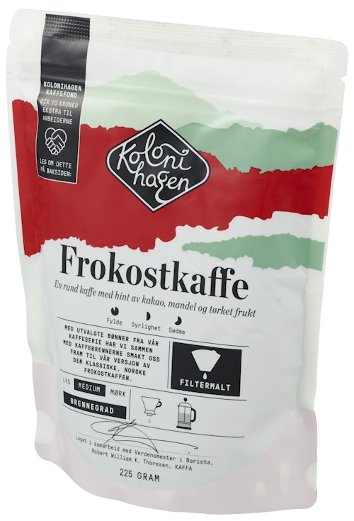 Bilde: © Kolonihagen / Oda Kolonihagen Filtermalt Frokostkaffe Økologisk