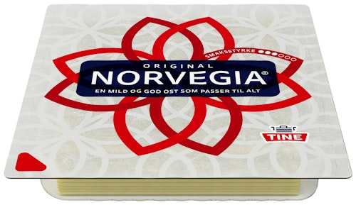 Bilde: © Tine / Kolonial.no Tine Norvegia Original 27% Skivet, 300 g