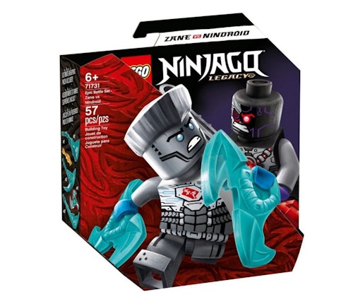 Bilde: © LEGO / Oda LEGO LEGO Ninjago Zane mot nindroide
