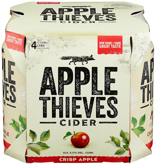 Apple Thieves Cider 4 x 0,33l, 1,32 l